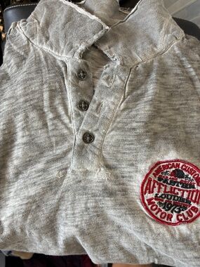 Affliction Gray Casual Shirt